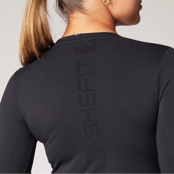 Shefit seamless black bodysuit, size large - Picture 2 of 13